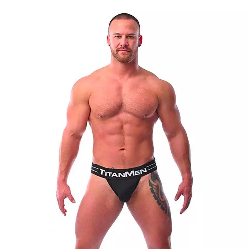 Bike Jockstrap (Noir) - TitanMen 1 Bike Jockstrap (Noir) - TitanMen