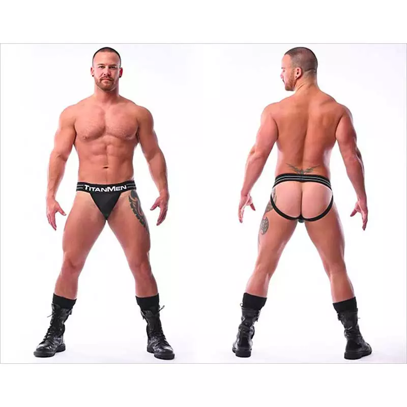 Bike Jockstrap (Noir) - TitanMen 2 Bike Jockstrap (Noir) - TitanMen - Image 2