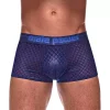 Caleçon Sexy Bleu Diamond Mesh - Male Power