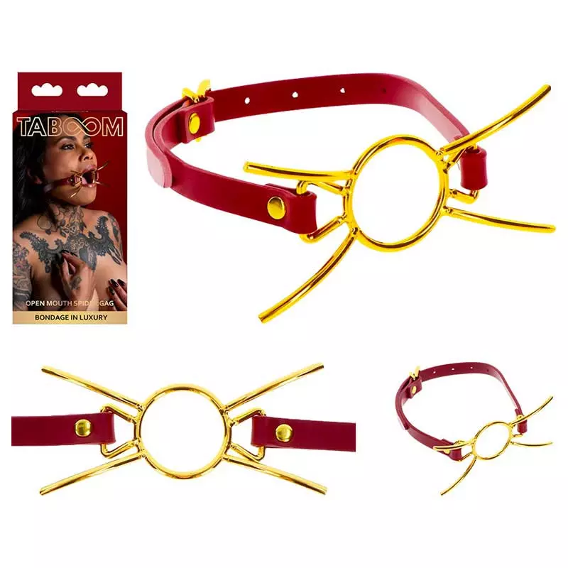 Ball Gag Ecarteur Buccal Luxury Spider Gag - Taboom 2 Ball Gag Ecarteur Buccal Luxury Spider Gag - Taboom - Image 2