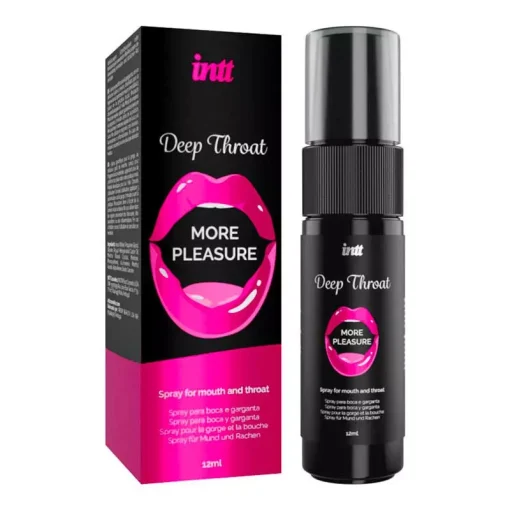 Spray Pour Fellation Gorge Profonde Deep Throat (12ml) - Intt -Sex Toys Femme boutique 23073