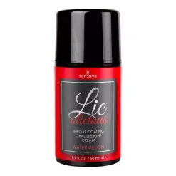 Crème Aromatisée Pour Fellation Lic-O-Licious (Pastèque) - Sensuva