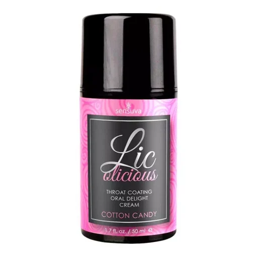 Crème Aromatisée Pour Fellation Lic-O-Licious (Barbe à Papa) - Sensuva 1 Crème Aromatisée Pour Fellation Lic-O-Licious (Barbe à Papa) - Sensuva -Sex Toys Femme boutique 23079