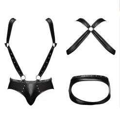 Jockstrap Fetish Uranus (Noir) - Male Power -Sex Toys Femme boutique 23214