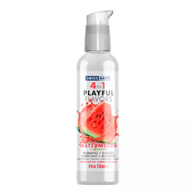 Lubrifiant à Base D'eau Pastèque - Swiss Navy 118ml 1 Lubrifiant à Base D'eau Pastèque - Swiss Navy 118ml