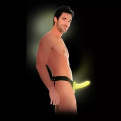 Gode Ceinture Creux Fluorescent Glow In The Dark - Pipedream