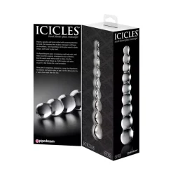 Icicles (Pipedream) Chapelet Anal En Verre ICICLES N°2 -Sex Toys Femme boutique 3567