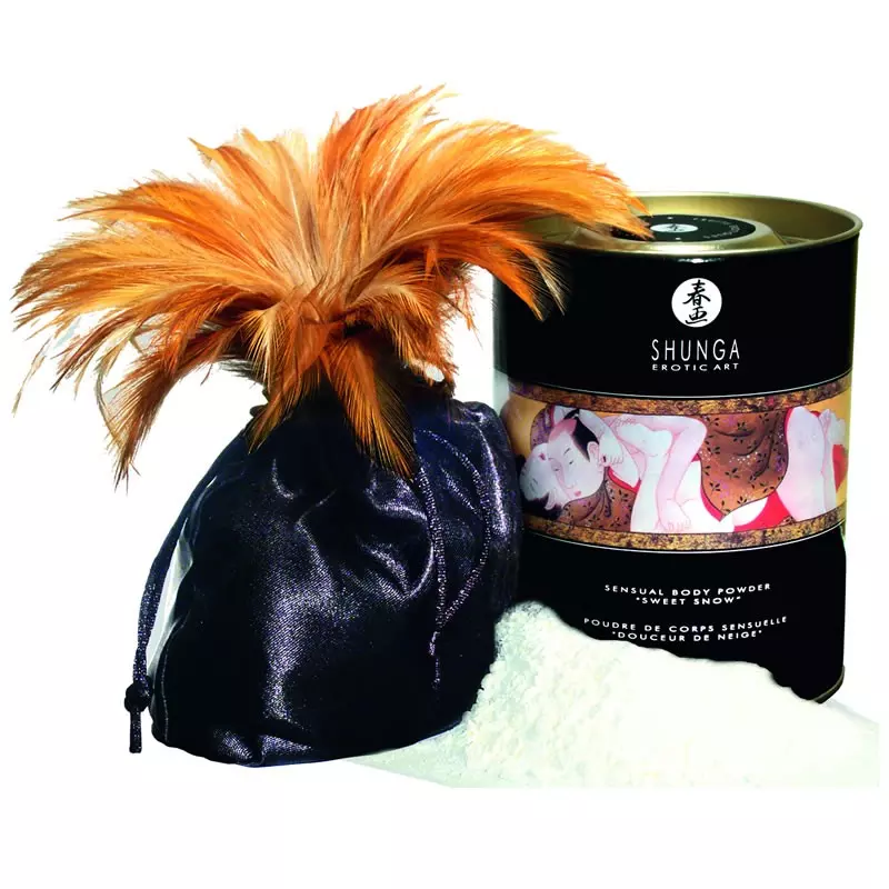 Poudre Coporelle Shunga Douceur Des Neiges 228gr 1 Poudre Coporelle Shunga Douceur Des Neiges 228gr