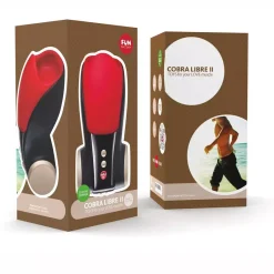 Masturbateur Cobra Libre 2 Rouge - Fun Factory -Sex Toys Femme boutique 4765
