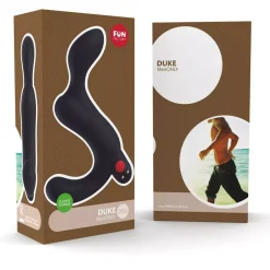 Vibromasseur Prostatique Fun Factory Duke Noir -Sex Toys Femme boutique 4985