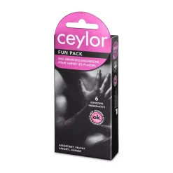 Préservatifs Ceylor Fun Pack 6pc