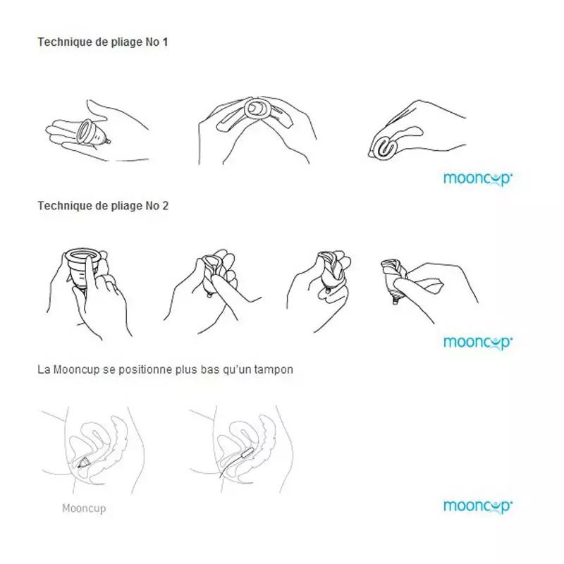 Coupe Menstruelle Mooncup - Taille B 4 Coupe Menstruelle Mooncup - Taille B - Image 4