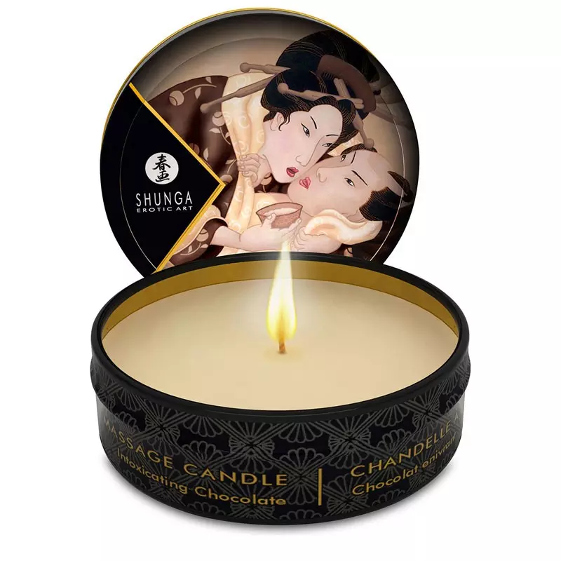 Bougie De Massage Shunga - Excitation Chocolat 1 Bougie De Massage Shunga - Excitation Chocolat
