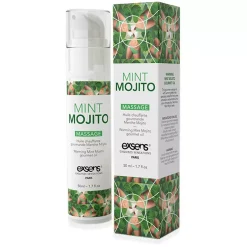 Exsens Huile De Massage Chauffante Et Gourmande - Menthe Mojitos