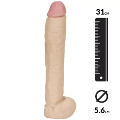 Gode Naturel Extra Long 31 Cm – Doc Johnson