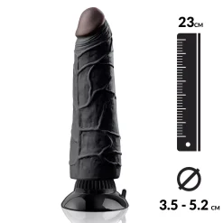 Vibro Anal 18.5cm Noir - Pipedream Real Feel Deluxe N°3