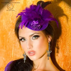 Mini Chapeau Burlesque CR-3261 Fuchia – Chilirose