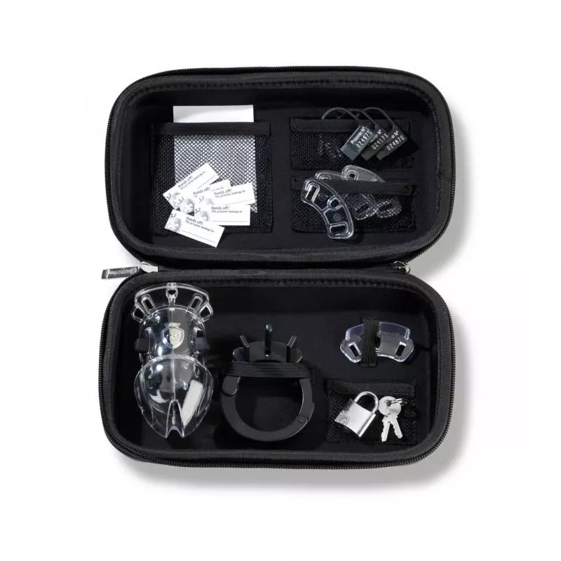 Cage De Chasteté Public Enemy No 1 Silver - Mystim 3 Cage De Chasteté Public Enemy No 1 Silver - Mystim - Image 3