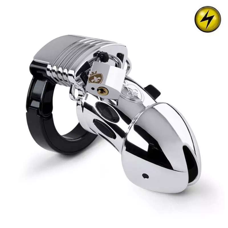 Cage De Chasteté Public Enemy No 1 Silver - Mystim 1 Cage De Chasteté Public Enemy No 1 Silver - Mystim