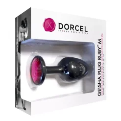 Plug Anal Marc Dorcel Geisha Plug Medium - Ruby -Sex Toys Femme boutique 7936