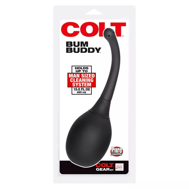 Poire De Lavement Géante Bum Buddy Noir - Colt 2 Poire De Lavement Géante Bum Buddy Noir - Colt - Image 2