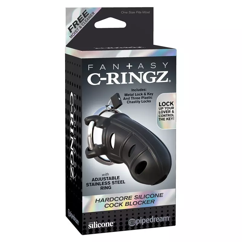 Cage De Chasteté En Silicone Hardcore Cock Blocker - Pipedream 3 Cage De Chasteté En Silicone Hardcore Cock Blocker - Pipedream - Image 3