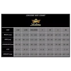 Lolitta Lingerie Robe Sexy Lolitta Spectacular Noir - LOLITTA -Sex Toys Femme boutique 8996