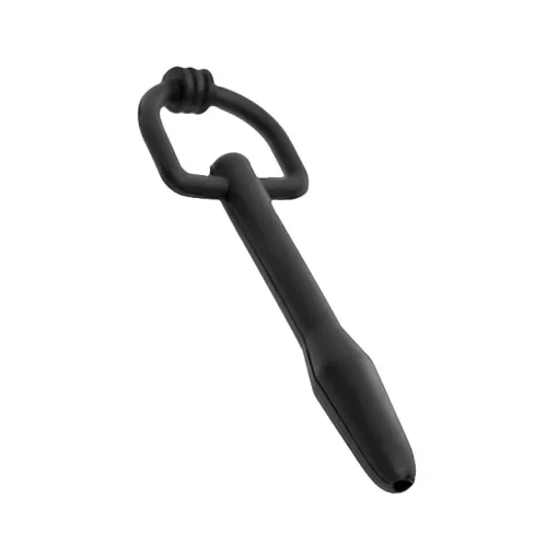 Master Serie Sonde Urétrale En Silicone Cum-Thru D-Ring -Sex Toys Femme boutique 9167