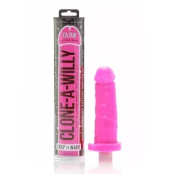 Clone-A-Willy Clone A Willy Glow-in-the-Dark Rose - Kit Moulage Pénis -Sex Toys Femme boutique 9212