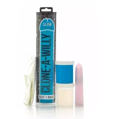 Clone-A-Willy Clone A Willy Glow-in-the-Dark Bleu - Kit Moulage Pénis
