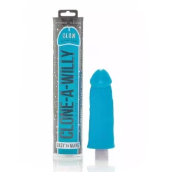 Clone-A-Willy Clone A Willy Glow-in-the-Dark Bleu - Kit Moulage Pénis -Sex Toys Femme boutique 9215